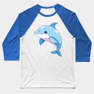 Blue Dolphin Baseball T-Shirt